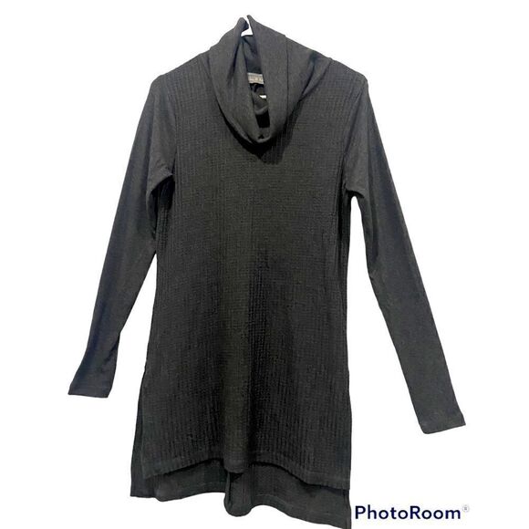 Harmony Balance NWT women’s long sleeve turtleneck gray cardigan size small​​ - Picture 1 of 11
